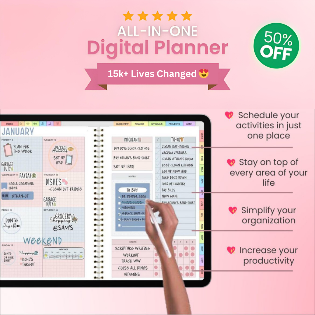 The Comprehensive Guide to GoodNotes Digital Planner