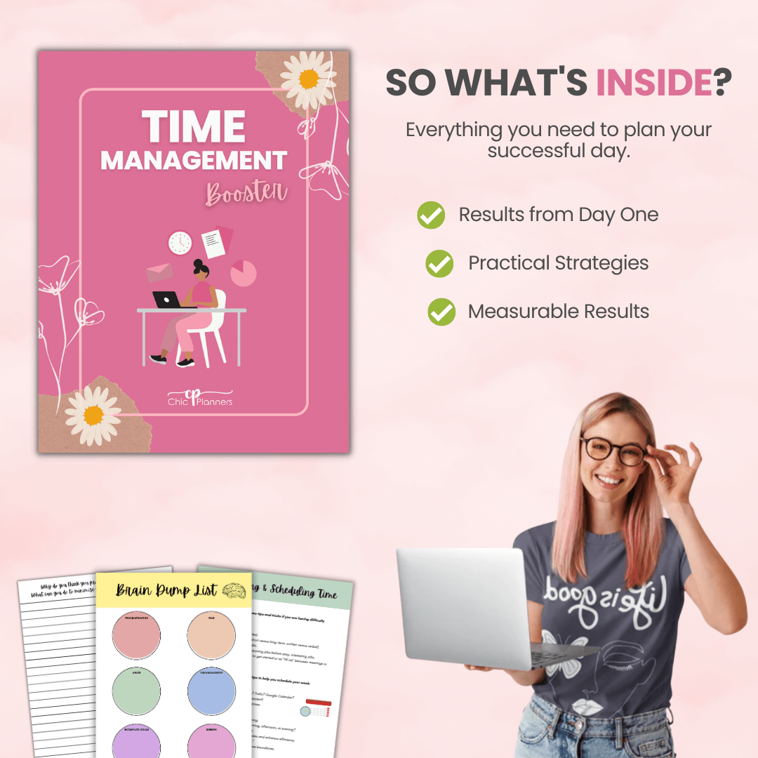 Time Management Booster - Worksheets (for Only $4!)